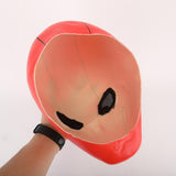 Red Hood Mask Latex Marvel Superhero Masks Helmet Full Head Unisex Adult Halloween Party Prop - bfjcosplayer