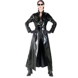 BFJFY Halloween The Matrix Spy Cosplay Costume Long Coat For Men And Women - bfjcosplayer