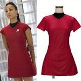 Into Darkness Starfleet Uhura Dresses Cosplay Starfleet Uniform Costumes with Badge