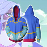 BFJFY Voltron: Legendary Defender Hoodies - Princess Allura Zip Up Hoodie - bfjcosplayer